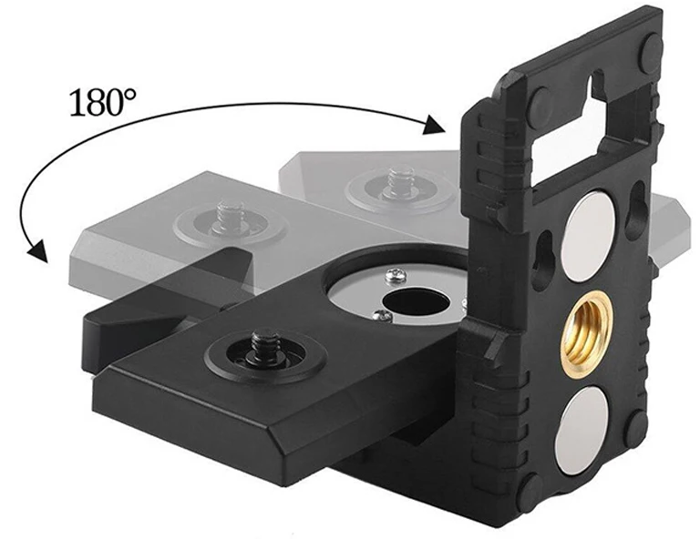Кронштейн лазерного уровня 1/"-5/8" супер сильный магнит притягивает l-кронштейн Выравнивающая поддержка для универсальных lazer leves
