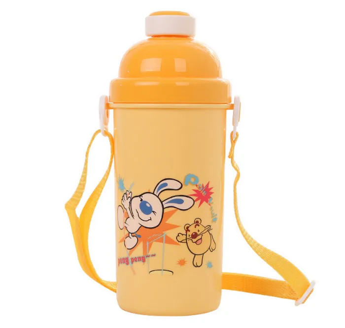 

450ML Water Bottle Cartoon Cup School Water Bottles For Kids Cute Kettle Shaker Sport Drink Bottle