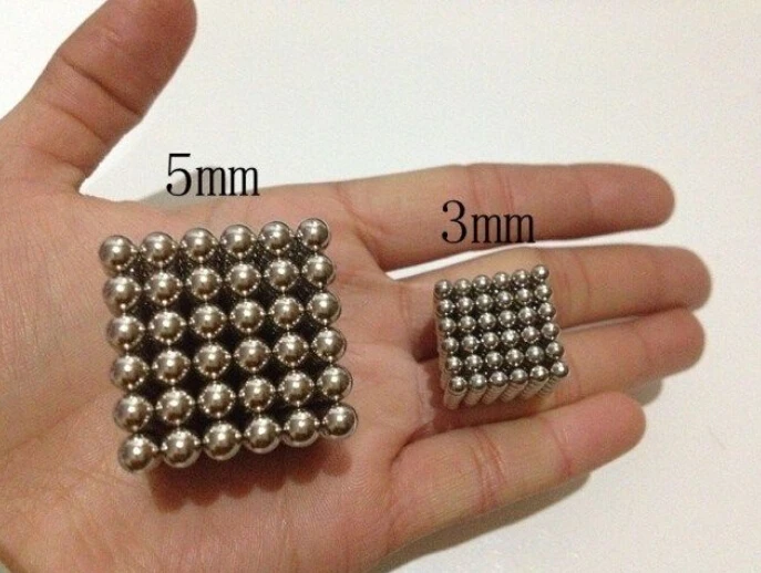 216 pcs 3mm magnet toys