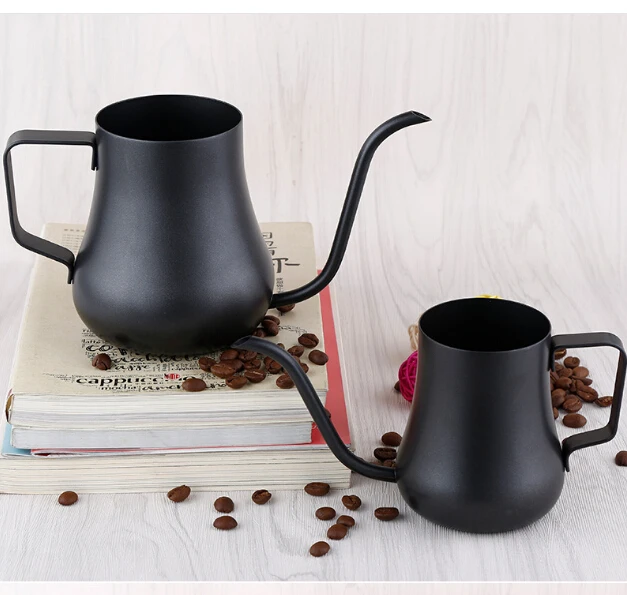 Buy 320ml/550mlClassic matt black coffee pot bellied