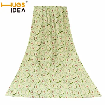 

HUGSIDEA Avocado Pattern Sports Towel Dry Cotton Bath Towel Bat Bathrobe Body Spa Bath Bow Wrap Towel Absorbent Beach Towel