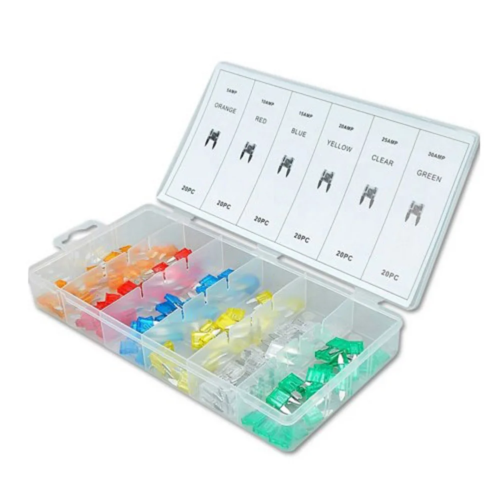 120Pcs Mini Size Fuses 5 30 AMP Auto Car Truck Blade Fuse Box Assortment  High Quality-in Fuses from Automobiles & Motorcycles on Aliexpress.com |  Alibaba ...