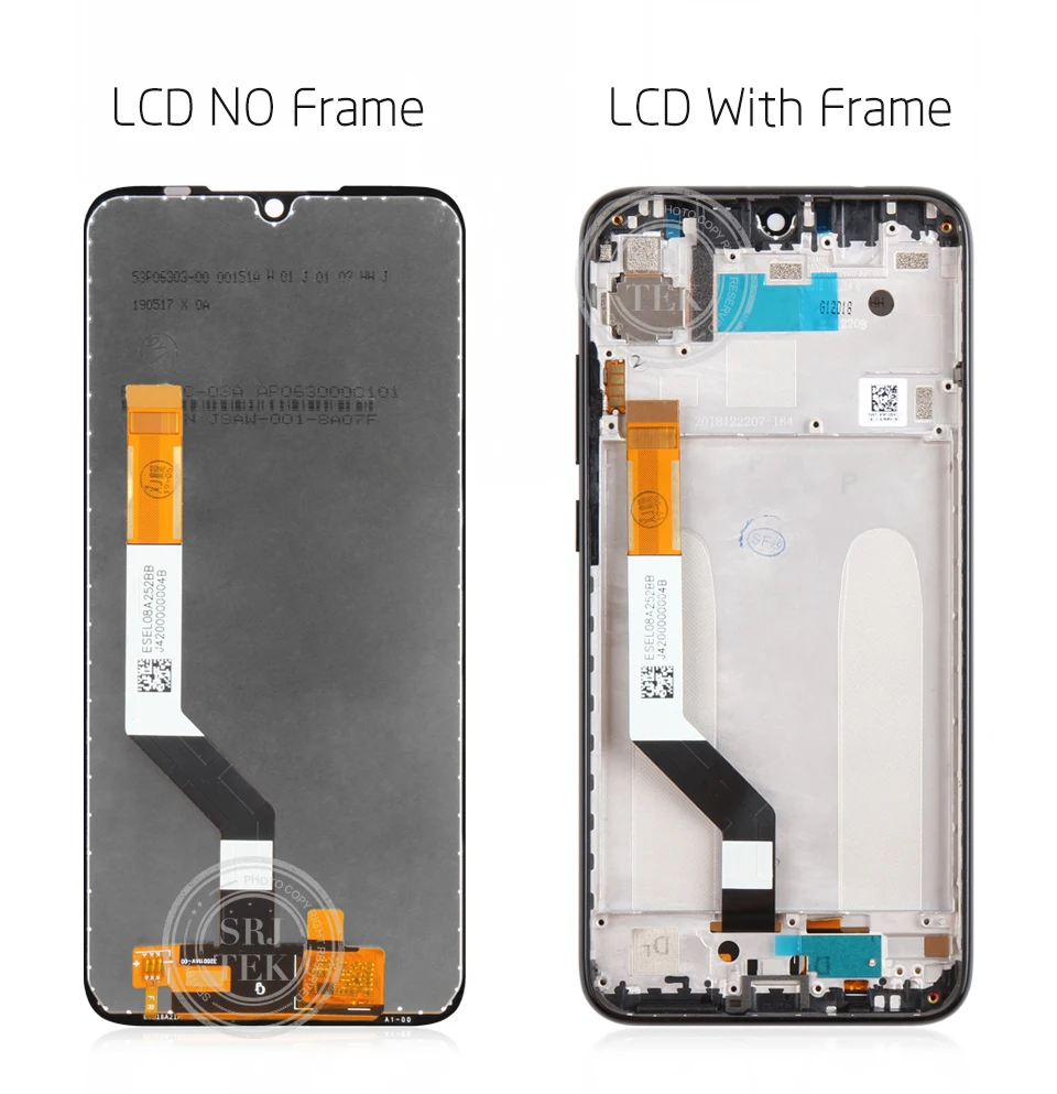 6," ips дисплей для Xiaomi Redmi Note 7 lcd сенсорный экран для Redmi Note7 Note 7 Pro lcd дисплей дигитайзер сборка