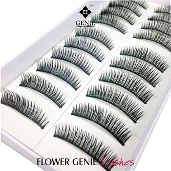 

10 Pairs Handmade Fake False Eyelash Natural Look Hot Selling Wholesale Price 2014