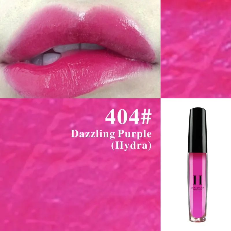 HENLICS Ultra Brilliant Lustre Lip Gloss 10 Colors Sexy Liquid Lipstick Waterproof Long Lasting Shimmer Lip Gloss (7)