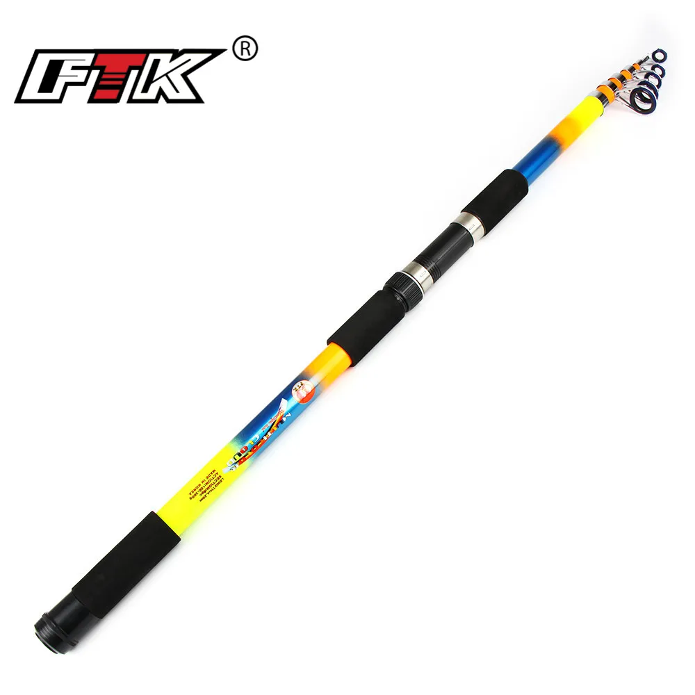 FISH KING FRP 3.9M 4.2M 4.5M C.W100-300G Carp Fishing Stream Hand Rod Telescopic Fishing spinner Rod FISH KING FRP 3.9M 4.2M 4.5M C.W100-300G Carp Fishing Stream Hand Rod Telescopic Fishing spinner Rod