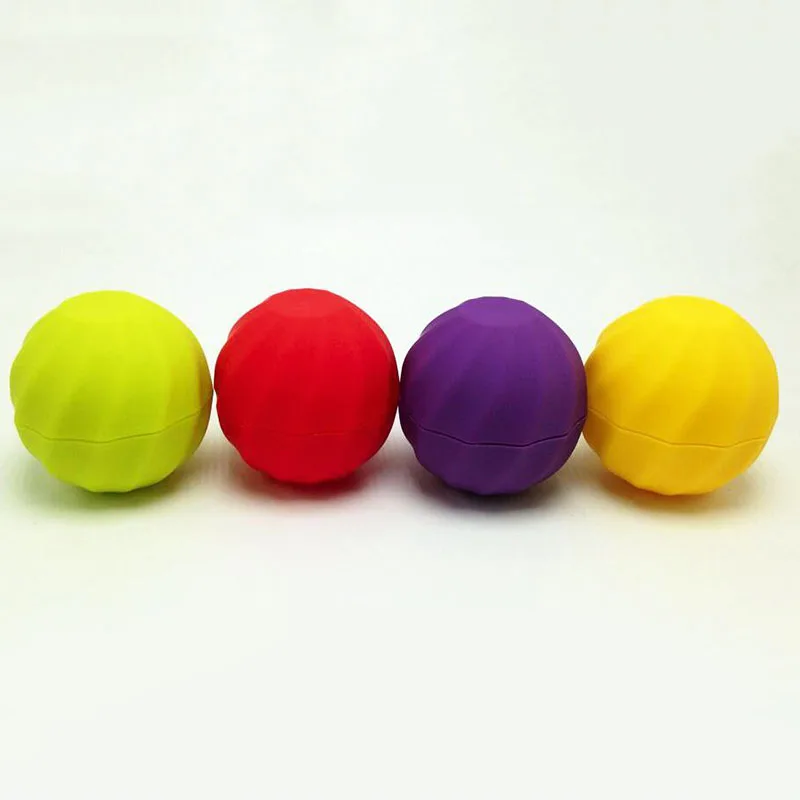 10 قطعة فارغة التجميل الكرة الحاويات 7g الشفاه بلسم جرة العين لمعان كريم عينة حالة