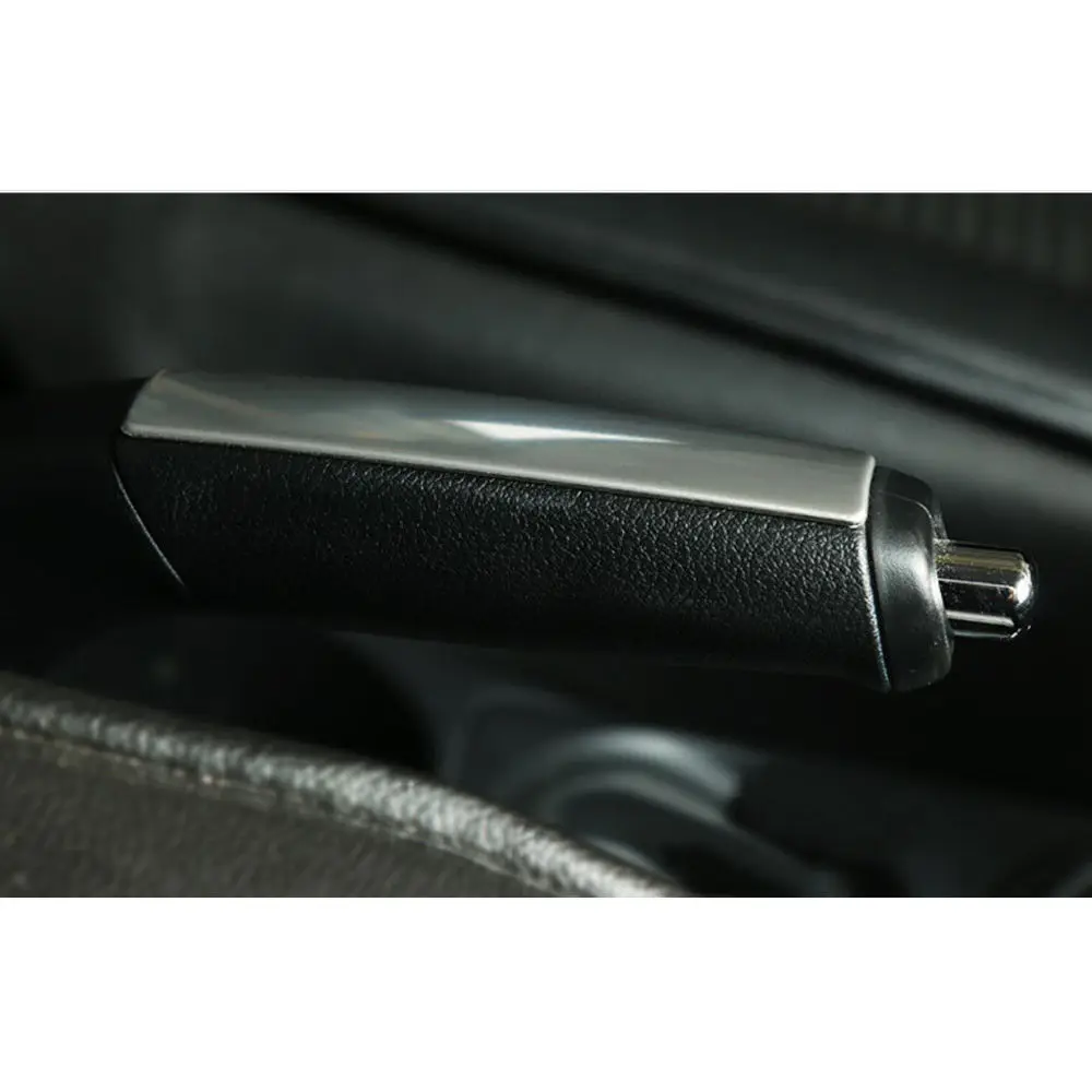 Car Inner Decor Handbrake Panel Hand Brake Cover Trim ABS For