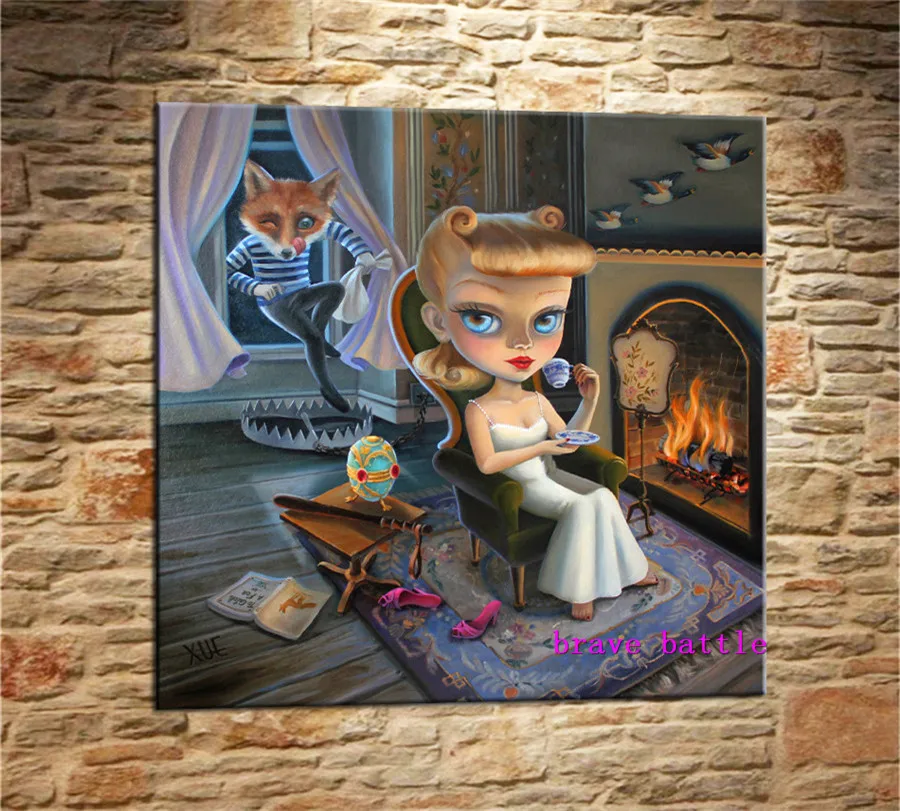 Mark Ryden детский необычный холст для живописи Тёмный мир гостиная спальня домашний