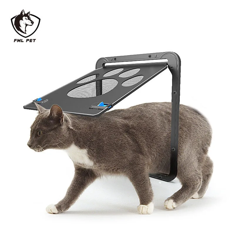 Fml Pet Gate Magnetic Automatic Locking Cat Puppy Chihuahua Screen