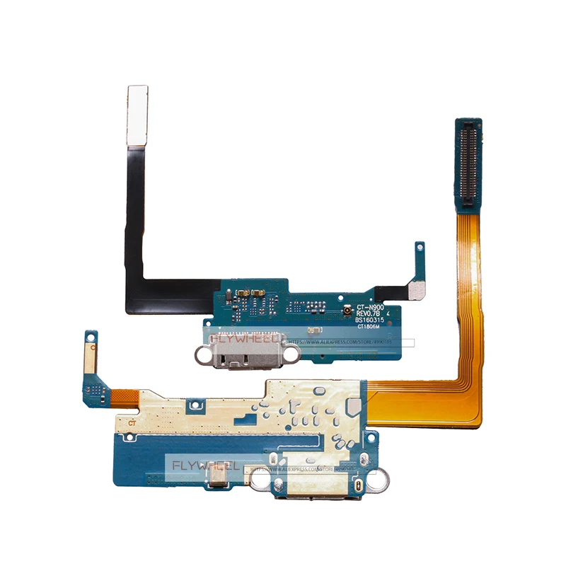 1 шт. зарядный гибкий кабель Замена для samsung Galaxy Note 3 N900 N9005 USB зарядное устройство Порт док-станция разъем