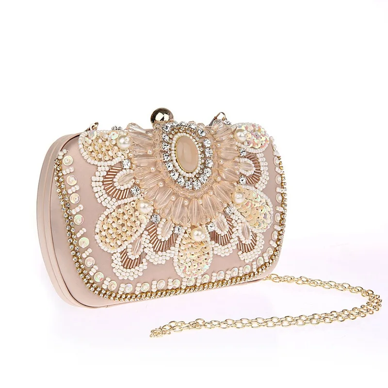 Japan Korean Style Women Bling Rhinestone Cosmetic Bag Socialite Beads Sequins Makeup Bag Exquisite Noble Girl Wedding Gift Bags Japan Korean Style Women Bling Rhinestone Cosmetic Bag Socialite Beads Sequins Makeup Bag Exquisite Noble Girl Wedding Gift Bags