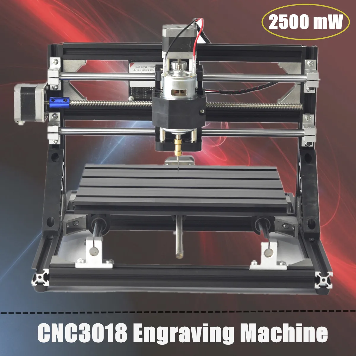 

110V -240V 2500mW Laser Head CNC 3018 Engraving Machine Wood Router Carving Woodworking Machinery