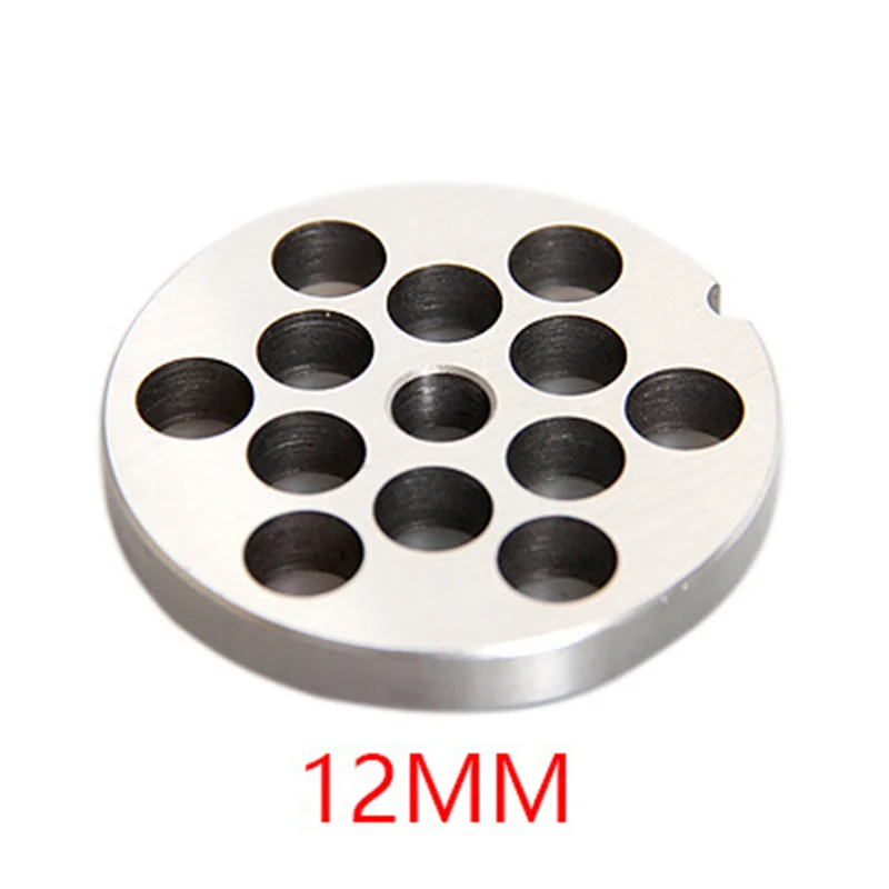 

Stainless Steel Replacement Grinder Plate 69mm 3 Holes 6/8/10/12/18mm For Meat