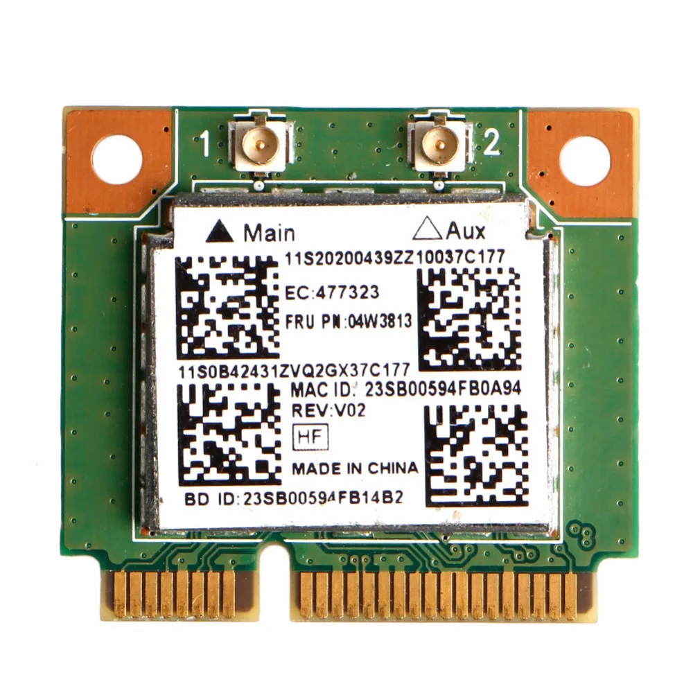 Для LENOVO ThinkPad E440 E540 S440 S540 RTL8723BE 04W3813 Bluetooth Беспроводной карты