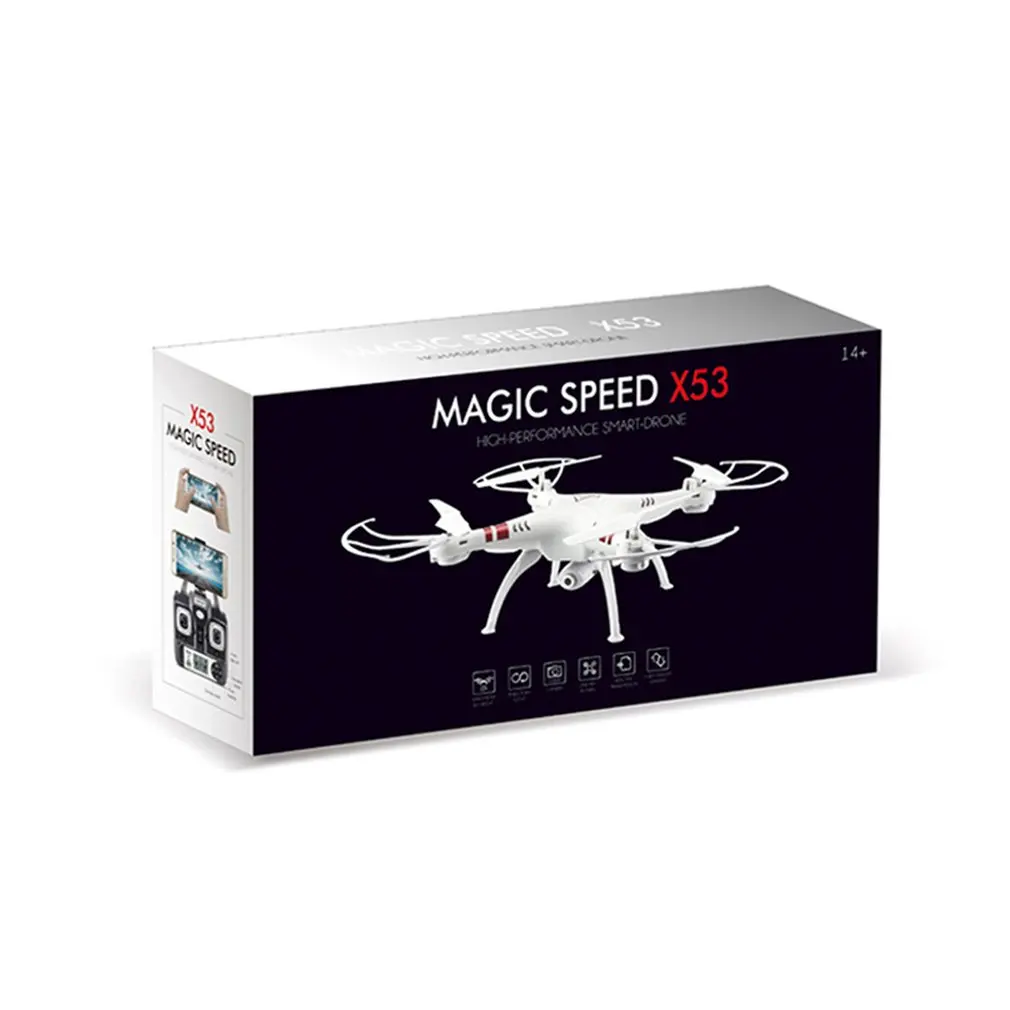 X53 Wi Fi FPV RC Quadcopter авто Взлет пульт дистанционного управления модель самолета Drone