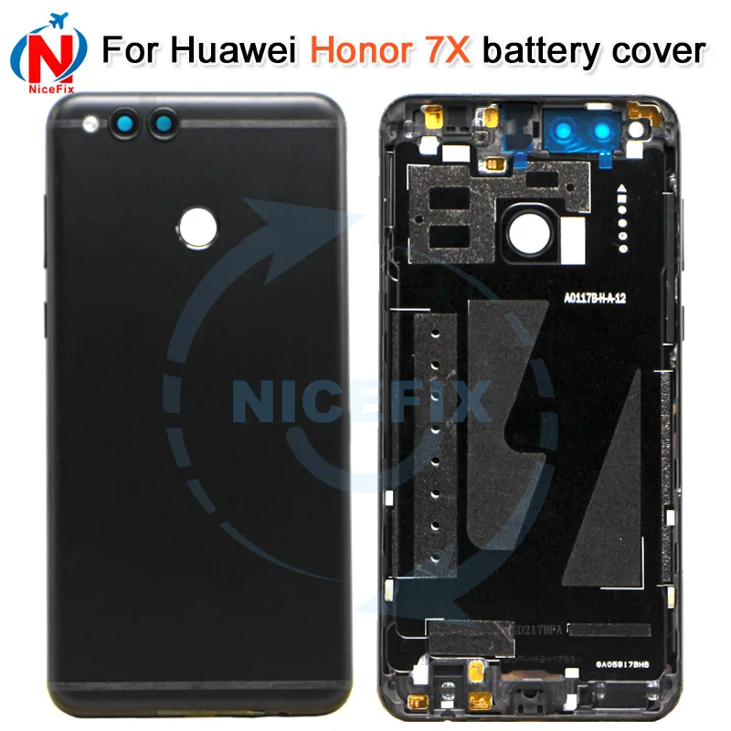 Для Huawei Honor 7x задняя крышка батарейного отсека корпус чехол для huawei 7 x зеркальная