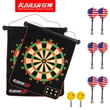 Набор для игры в дартс две стороны большой ребенок Дартс сильный магнит Batarangs Магнитная 15 дюймов Профессиональный Дартс набор Дартс с 6