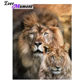 

Ever Moment Diamond Painting Handmade Lions Full Square Drill 5D DIY Picture Rhinestone Diamond Embroidery Cross Stitch 3F1282