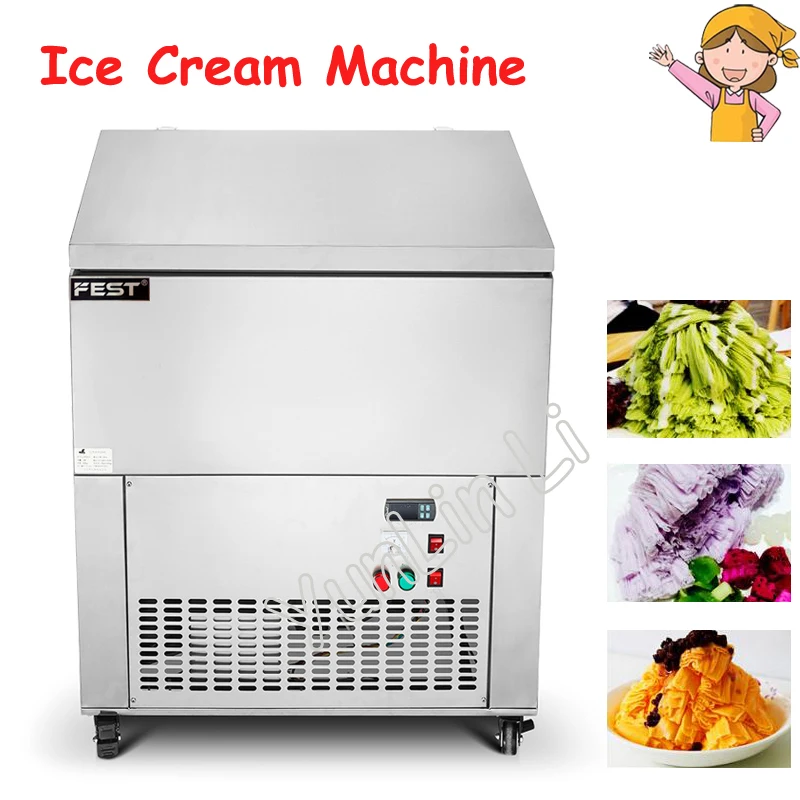 

Commercial Snowflake Ice Machine Automatic Ice Maker Stainless Steel Flakes Machine for Sale Snowflake Ice Maker Machine ST-6