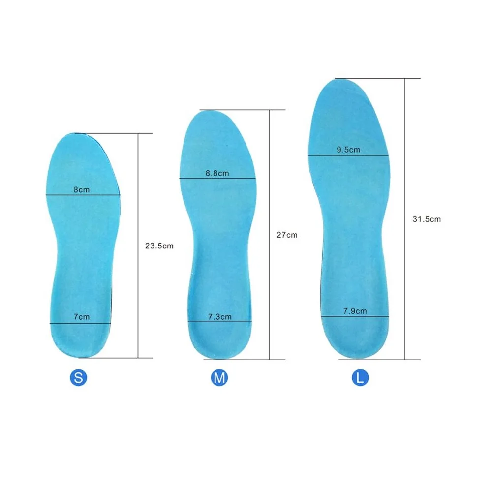 Стельки унисекс из силиконового геля, Подошвенный Фасциит, амортизирующие стельки, ортопедические стельки, спортивные стельки для бега