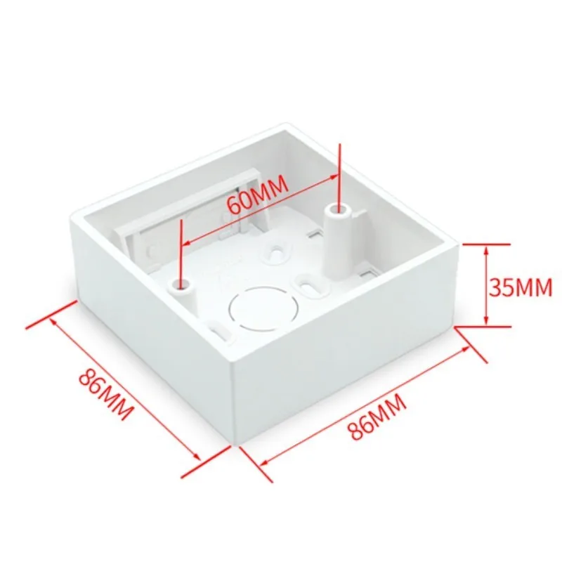 Ming box 86 Тип нижней коробки переключатель розетка панель распределительная