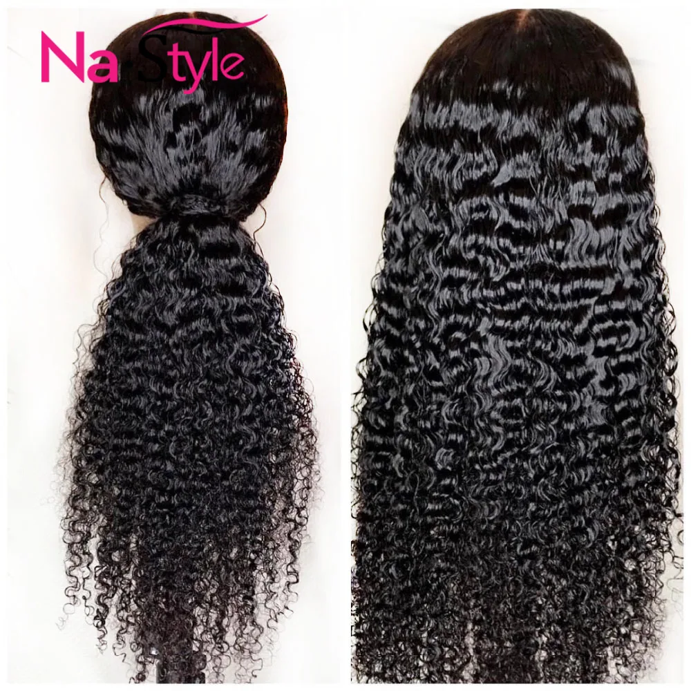

Transparent Lace Wigs Afro Kinky Curly 13x6 Lace Front Human Hair Wigs Pre Plucked Invisible Lace Front Wigs Short Bob Wigs Remy
