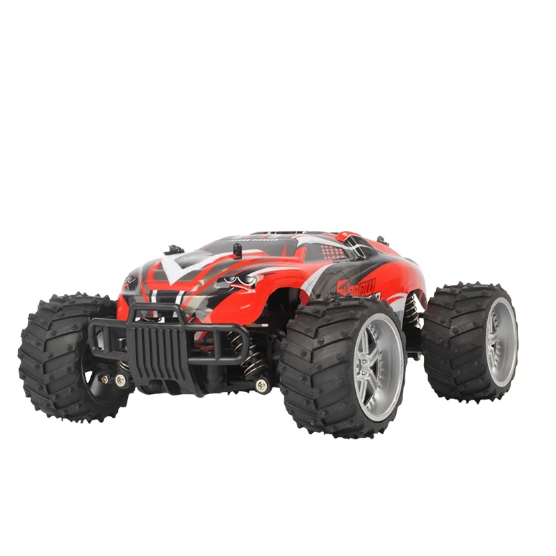 

2.4GHz 2WD High Speed Racing Car Rock Crawler 1/16 Scale Remote Control RC RTR red