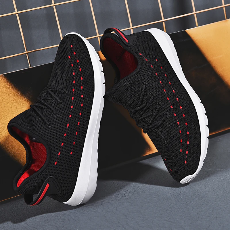 

Hemmyi Mens Shoes Casual Lightweight Breathable Mesh Chaussure Homme Spring Zapatillas Hombre Deportiva Support Dropshipping
