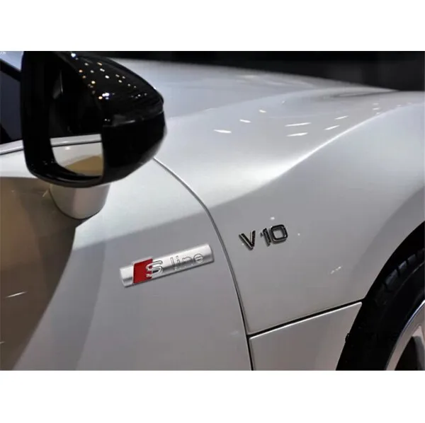 Car Styling Decoration Sticker Metal Emblem For Audi Sline A1 A3 A4 A5 A6  S6 A7 Q3 Q5 Q6 Q7 TT RS SportBack Etron Accessories - AliExpress