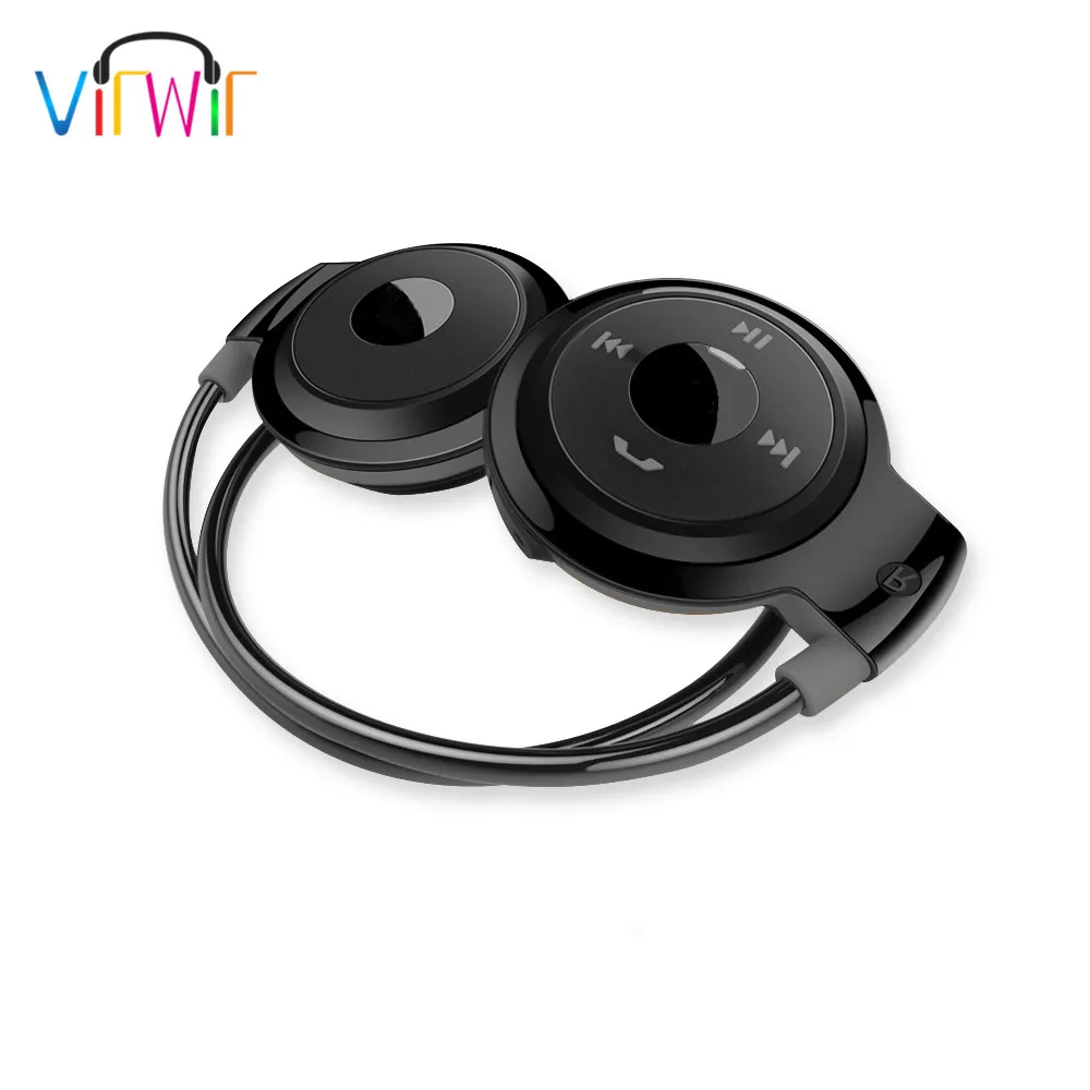 

VirWir Mini 503 Wireless Bluetooth Headset Sport Wireless Headphones support TF Card FM Radio Headphone Earphones MP3 Player