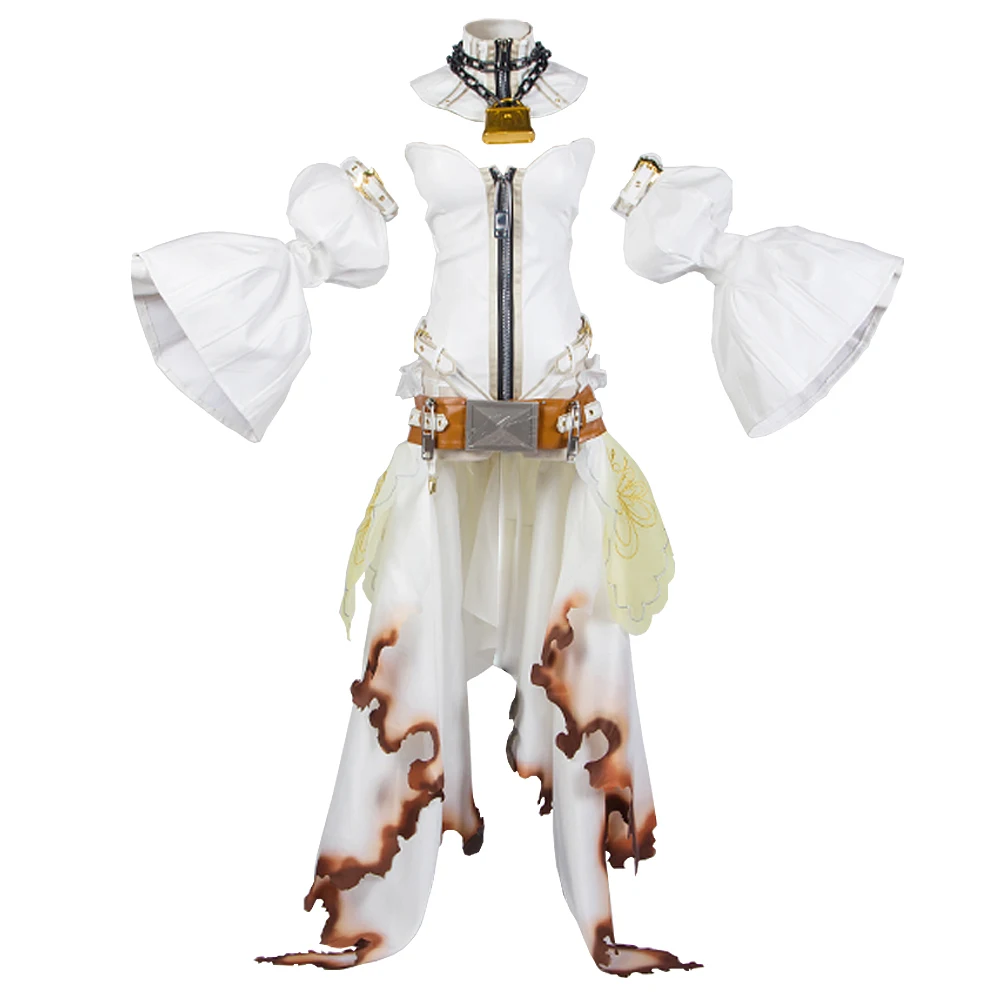 Fate Grand для сабля nero, для косплея костюм белого цвета, доступен в Свадебное платье форма Карнавальный костюм для Хэллоуина для женщины аниме одежда