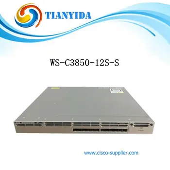 Online Schalter Ethernet WS-C3850-12S-S 12 Port SFP GIG IP Base Netzwerk Switches