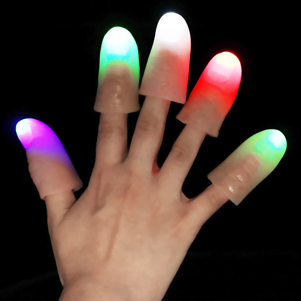 Buy 2PCS Funny Novelty Light Up Thumbs LED Light