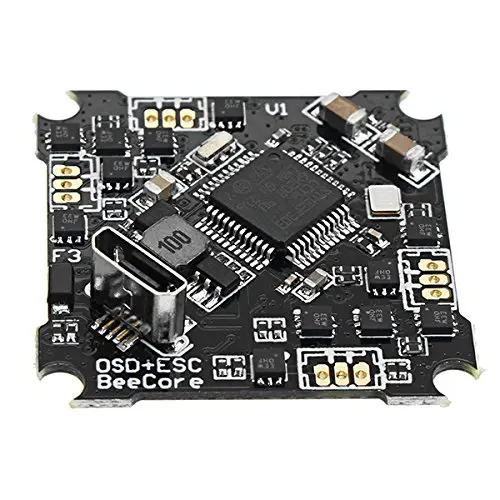 BeeCore OMNIBUS F3 V1 Flight Controller Built-in OSD Integrated 5A Blheli_S DSHOT600 Brushless ESC clergy omnibus