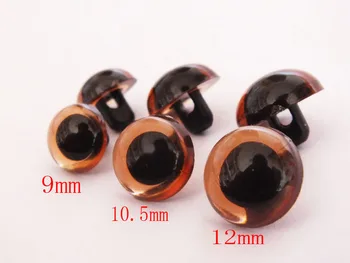 

Sew on brown color Bear eyes/safety eyes---9mm/10.5mm/12mm can choose