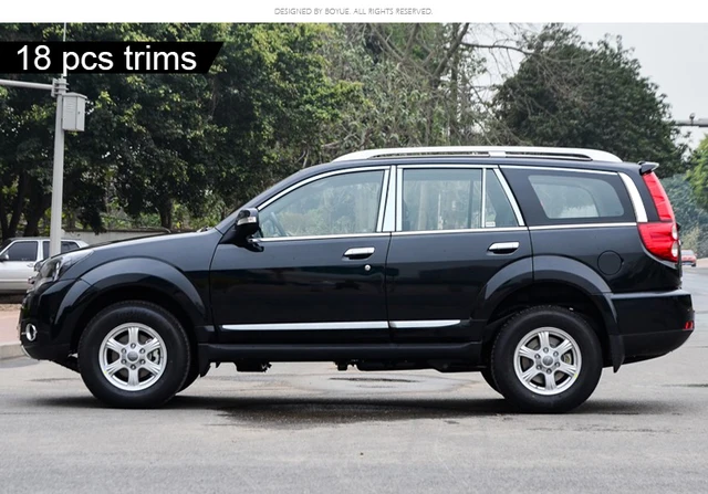 Lsrtw2017 304 Stainless Steel Car Window Trims For Great Wall Haval