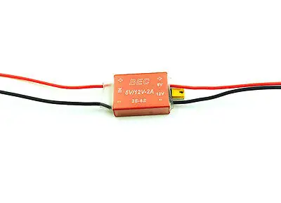 

1.2G 5.8G CNC BEC 5V/12V 2A (2S-6S Input) FPV Image Transmission / gimbal (R)