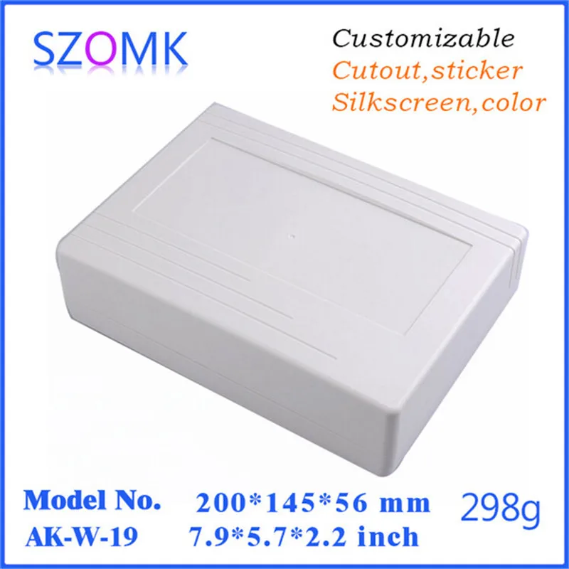 plastic box enclosure electronics junction housing abs plastic instrument enclosure project enclosure housing case szomk diy enclosure (2).jpg