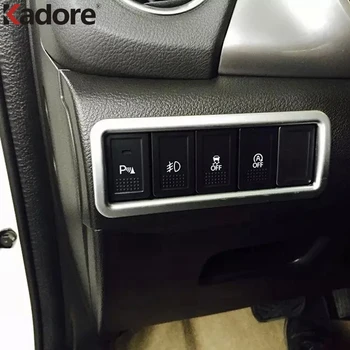 

For Suzuki Vitara Escudo 2015 2016 2017 ABS Matte Headlight Switch Trim Cover Car Accessories Interior Decorations