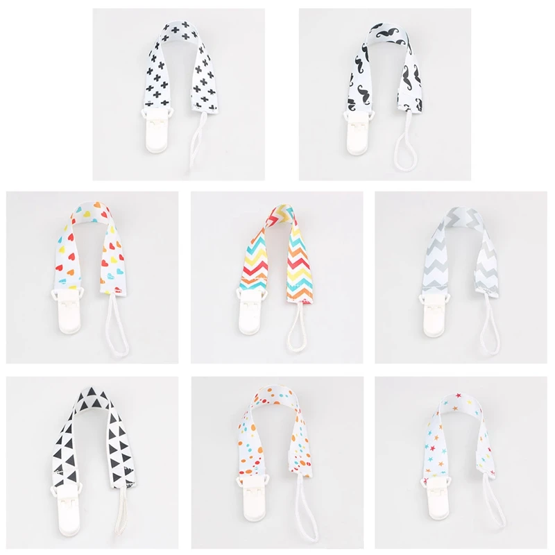 

Baby Pacifier Clips Chain Bottles Feeding Dummy Holder Feed Toy Nibbler Attache Food Mam Pacifier Feeder Leash Nipple Strap Loop