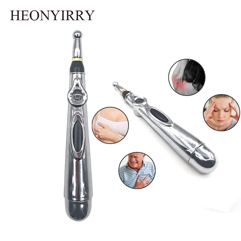 2018 Dropshipping New Arrival Electric Acupuncture Magnet Therapy Heal Massage Pen Meridian Energy Pen