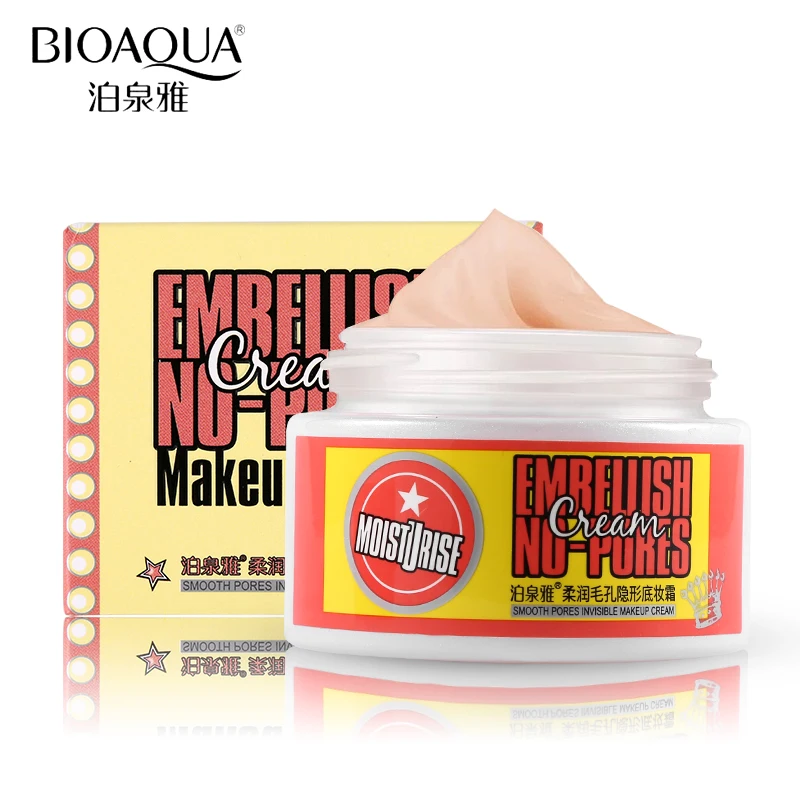 BIOAQUA Nude макияж консилер Косметика основа Жидкий тональный крем невидимые поры