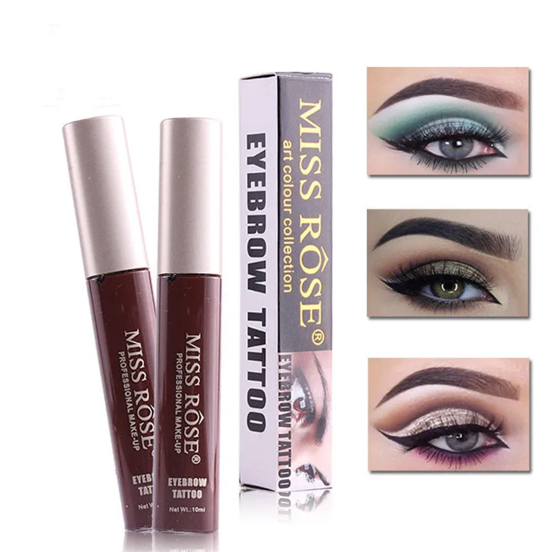 

Waterproof Eyebrow Tint Tattoo Enhancers Pen Liner 7 Days Long Lasting Makeup Paint Pomade Cosmetic Eyebrow Gel Easy to Wear