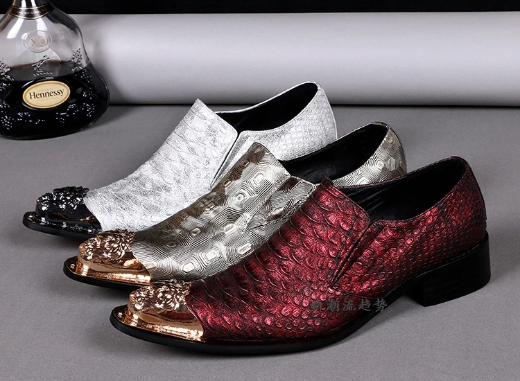 report snakeskin shoes