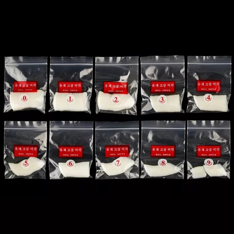 

500pcs False Tips For Nail Half-Cover ABS Ballerina Acrylic Fake French Fake Nail Tip Decorations Stickers Gel Polish Long Nails