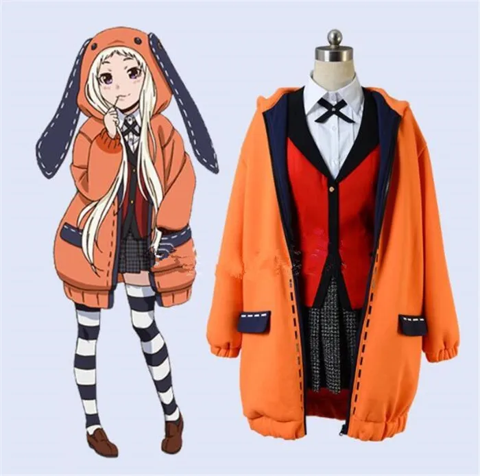 Аниме Kakegurui рисунок Yomotsuki runa JK школьная форма для девочек + толстовка косплей