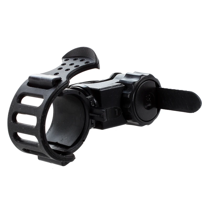 Support Flashlight Lamp Light flashlight holder Color Black Bike