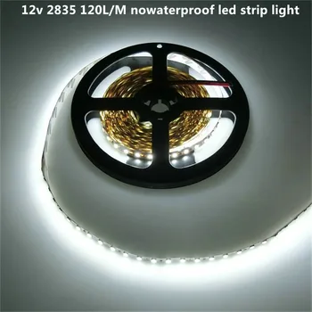 

5m DC12V nowaterproof ip20 LED Strip light 2835 SMD Flexible Light 120Led/m, 5m/roll White, Warm white, Red, Green, Blue, RGB,