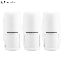 3pcs Stable 433MHz Wireless PIR Sensor Motion Detector For GSM PSTN Security Alarm System Auto Dial Alarm Kit